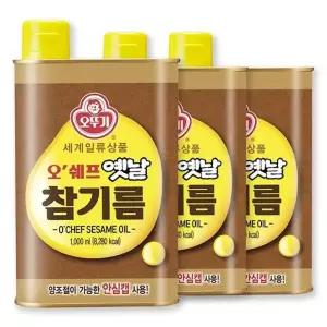 [S] [오뚜기] 오쉐프 옛날참기름 (1000ml) x 3
