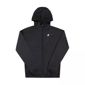 꼼데가르송 MUST IT_ 자켓 AZ-J507-051 1 플레이xK-WAY 클라우드 패커블 블랙 하트 와펜 자켓