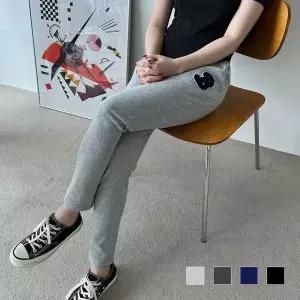[하프클럽/셀럽하우스]와펜B 트레이닝 세미배기팬츠