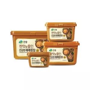 짠맛을줄인건강한재래된장 혼합세트 1kg+2kg+500g