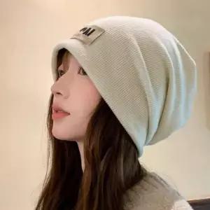겨울철 따뜻한 기모 안감 골지 비니 3컬러 남녀공용 방한모자