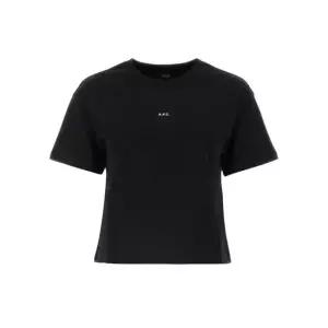A.P.C MUST IT_25SS 마이크로 로고 박시 티셔츠 COHBW F26387 TZC