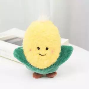 복실복실 귀여운 스마일 옥수수 키링