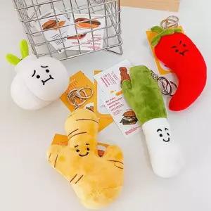 건강 야채 키링 고추 생강 양파 파 귀여운 아이템