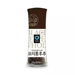 청정원 요리 통후추 그라인더 35g 간식 휴게실 탕비실 사무실 직원실 약간매운 효과 그라인더