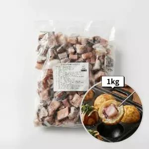 맛붐 가문어 다리슬라이스 1kg HACCP 타코야끼 반자숙 오징어 타꼬컷
