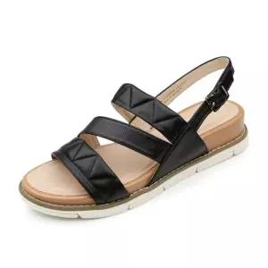 랜드로바여성 금강 캐주얼 스트랩 샌들 LANSAC5224WG1 블랙LANSAC5224WG1IN
