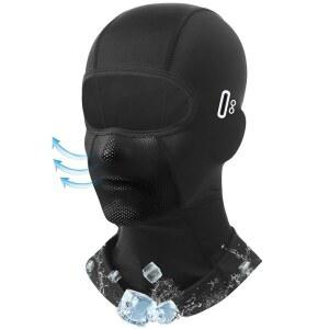 Balaclava 안경 구멍이 있는 페이스 마스크 남성 여성용 여름 쿨링 시스티 자외선 차단 오토바이 작업 스키용