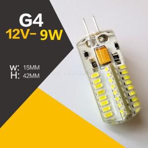 10PCS 미니 G4 LED 램프 COB 전구 3W 5W 9W 12W 220V 12V 빛 360 빔 각도 샹들리에 할로겐 교체