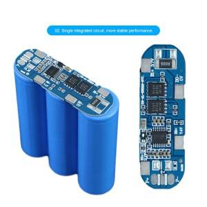 BMS 3S 8A 11.1V 동일 포트 18650 리튬 이온 배터리 충전 보호 밸런서 PCB 모듈