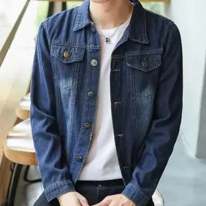 청 데님 자켓 봄 가을 간절기 남성 아우터 데이트 룩