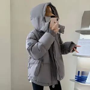 하트패치 점퍼 후드 패딩 바람막이 아우터 arte여성투웨이 오버핏 공용 오버 겨울아 의류 경량 양면
