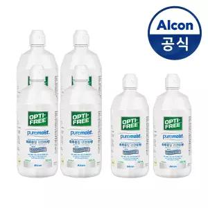 옵티프리 렌즈세척액 퓨어모이스트 420ml 4개 + 300ml 2개