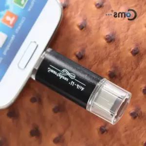 카드리더기 스마트폰 Coms OTG USB BLACK Micro SD