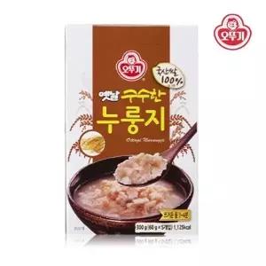 즉석밥 오뚜기 옛날 구수한 누룽지 (케이스60gx5입) x12개