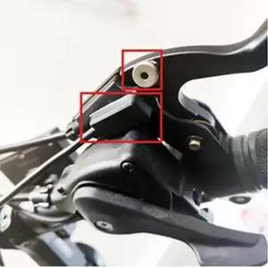 유압 EBike 변환 키트 용 브레이크 센서 2 핀 빨간색 방수 전기 자전거 수리 액세서리