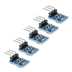 5-50pcs 5V ~ 3.3V DC-DC 스텝 다운 전원 공급 장치 벅 모듈 AMS1117 800MA 자동 조정 가능 부스트 보드 시