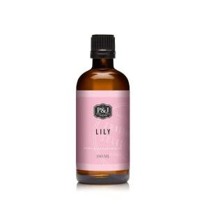 P&J 트레이딩 향수 오일 | 릴리 오일 100ml - 양초 제조용 캔들 향, 프레시 향, 비누 제조 용품, 디퓨저 오일