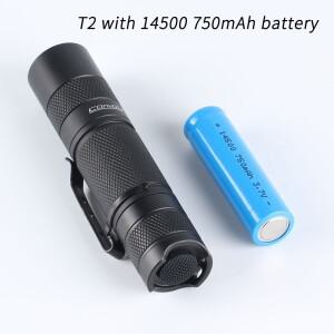 Convoy T2, 219c / xpg2 LH351D 519A, AA 14500 버전, 배터리 포함