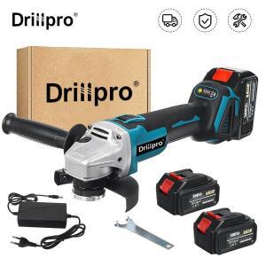Drillpro 125MM M14 Makita 18V 배터리 용 리튬 이온 전동 공구가 장착 된 브러쉬리스 앵글 그라인더 커팅