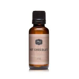 P&J 트레이딩 - 핫 초콜릿 향 오일 30ml - 양초 제조, 비누 제조, 디퓨저 오일용 향기 오일