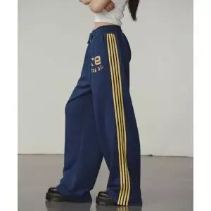 프렌다 PRENDA SIDE STRIPE WIDE PANTS DEEP BLUE PRTFAWPT05WB1 517512