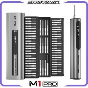 ARROWMAX M1 Pro 스마트 전기 스크루드라이버 세트 터치 컨트롤 5단 토크 충전식 무선 정밀 New