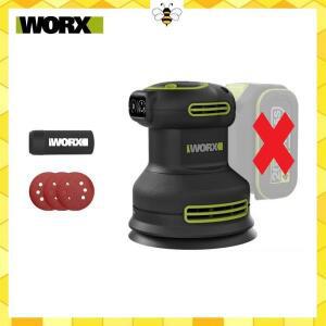 WORX WU657 20V 무선 샌더 목재 그라인더 전기 자동차 광택기 다기능 금속 연마기(배터리 및 제외)