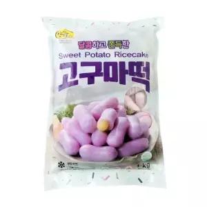 {백화점 상품} 아하식품 고구마떡 1kg 떡사리 461277