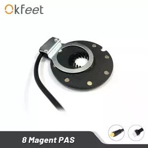 Okfeet Kunteng PAS 센서 Ebike KT BZ 4 8 Magent 페달 보조 전기 자전거 변환 키트 부품