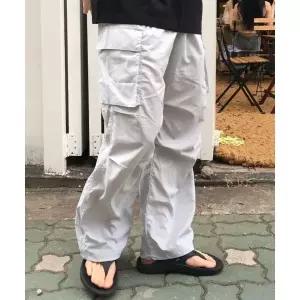 코드그라피 CGP 나일론 카고 파라슈트 팬츠 - 쿨그레이 CBEUUWP003CG 517348