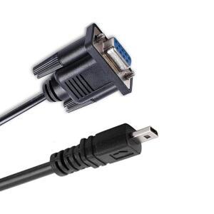 Hengstler C-56 직렬 케이블 RS232 DB9 암-마이크로 8 핀 통신