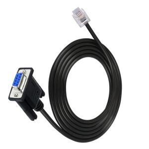 APC AP7800 RS232 940-0144A 1.8M용 6FT DB9 - RJ11 6P4C 직렬 콘솔 케이블