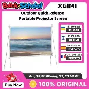 XGIMI 야외 퀵릴리즈 휴대용 프로젝터 스크린 Play 5 MOGO 3 PRO 긴 초점