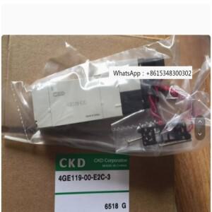 4GE119-E2C-3 스팟 CKD 솔레노이드 밸브 DC24V