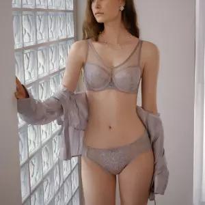 (여성속옷)풀메이크업 베일 브라OBR5964E