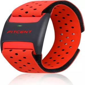 FITCENT 심박수 모니터 암밴드 블루투스 ANT 광학 센서 펠로톤 스트라바 즈위프트 폴라 비트 DDP 요가 와후