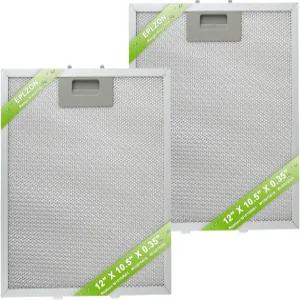 EPLZON W10169961A 레인지 후드 필터 교체 5겹 알루미늄 메쉬 그리스 월풀 주방 보조 장치 젠에어