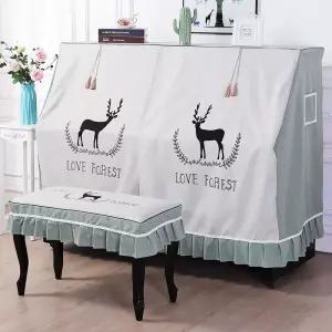 북유럽 인테리어 건반덮개 피아노 피아노커버 덮개