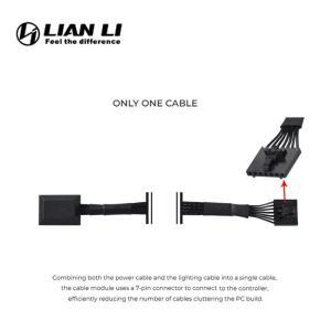 SL-INF 시리즈용 Lian Li Uni 팬 모듈 케이블  액세서리 부품 검정색  흰색
