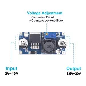 DC-DC 벅 컨버터 스텝 다운 모듈 LM2596 전원 공급 장치 출력 1.25V-30V