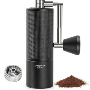 TIMEMORE C3S 스틸 그라인더 PRO 스테인리스 커피 원뿔형 메탈 수동