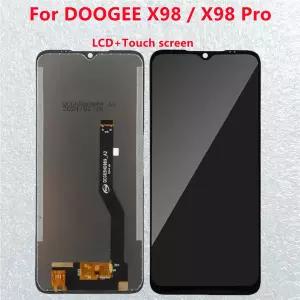 DOOGEE X98 LCD 디스플레이 화면  Pro 용 터치 패널 디지타이저 원본