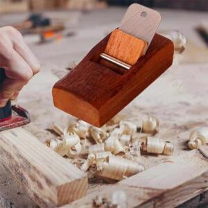미니  목재 블록 평면 수공구 목공 DIY 목공용 수동 대패 프로젝트 나무 슬라이서