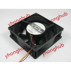 SANYO DENKI 서버 냉각 선풍기, 109R1248H1D01, DC 48V, 0.15A, 3 선, 120x120x38mm
