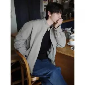 BEANPOLE MEN . 헤링턴 재킷 - 베이지
