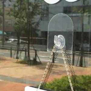 [하프클럽/알티피아]타공없는 붙이는 투명 부착행거 벽면고리 5개