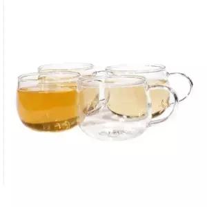 커피잔 유리컵 찻잔 머그컵 마린 100ml 물컵 4P WFLWAW2