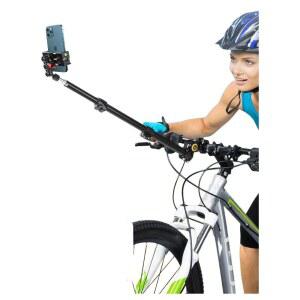 자전거 휴대폰 거치대 카메라 마운트 사이클링 라이딩 산악 MTB 각도 조절 고정 방수 잠금