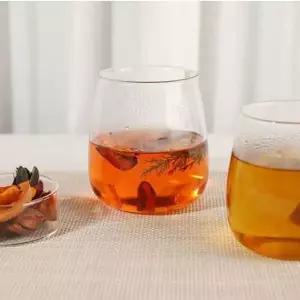 유리컵 2P 내열 물컵 글라스300ml 마카 카페컵 유리잔 WFLW7VR
